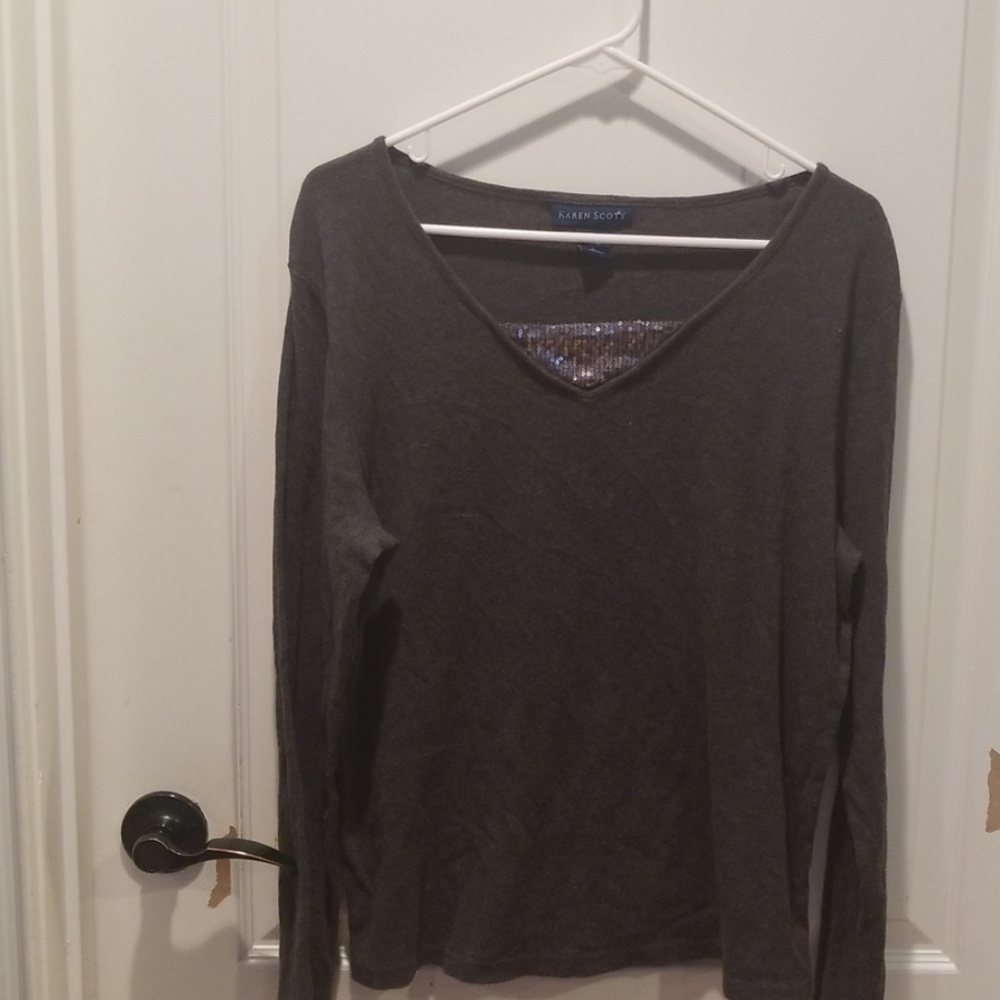 Sequined Sweater
